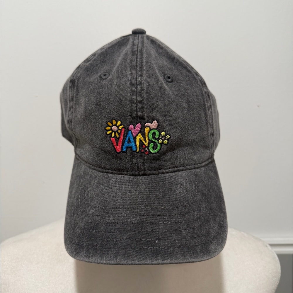 Vans Classic Washed Cap with Multicolor Logo